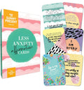 Less Anxiety Affirmation Cards 45 Pack