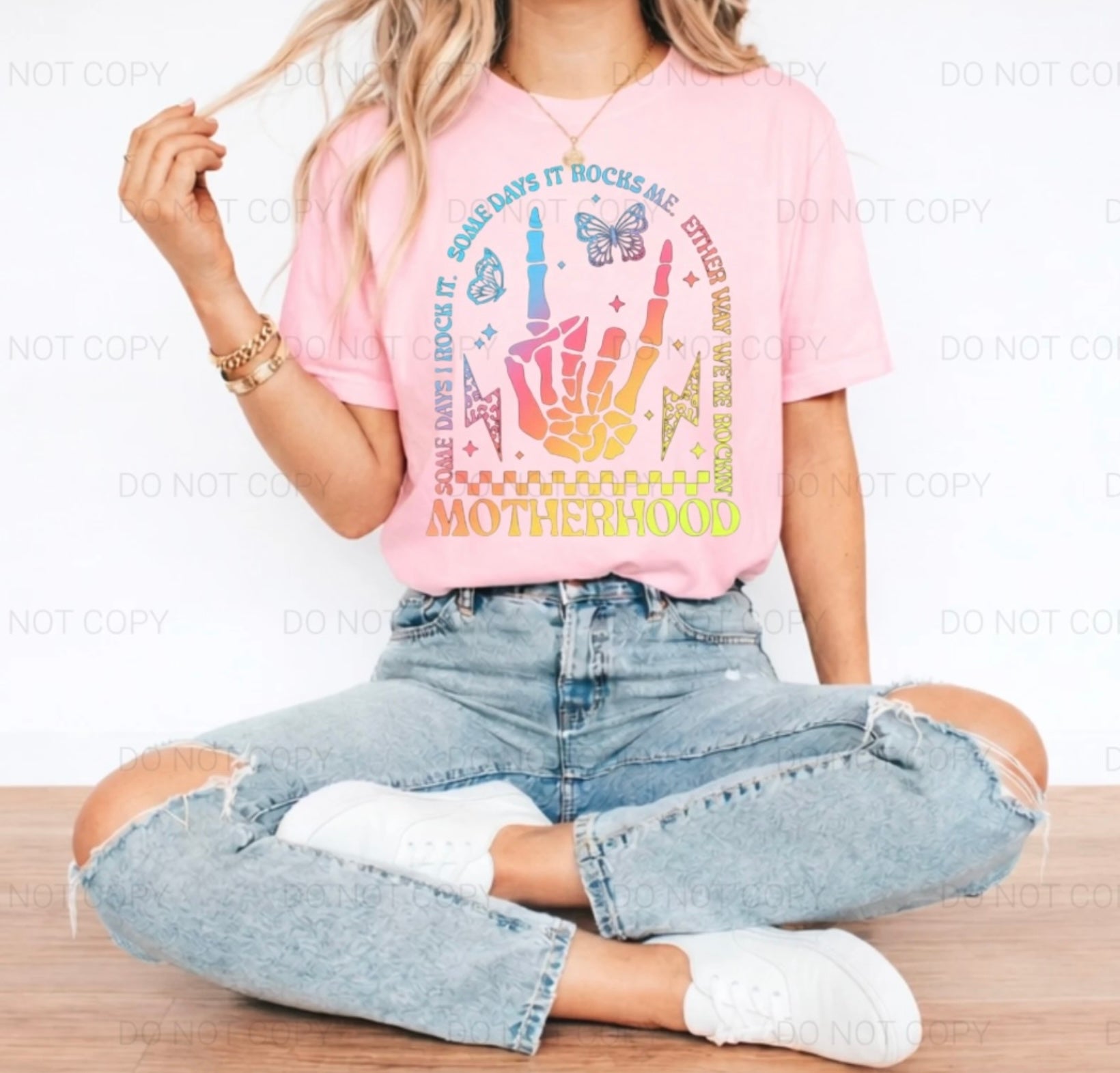 Bella+Canvas Rockin’ Motherhood Tee