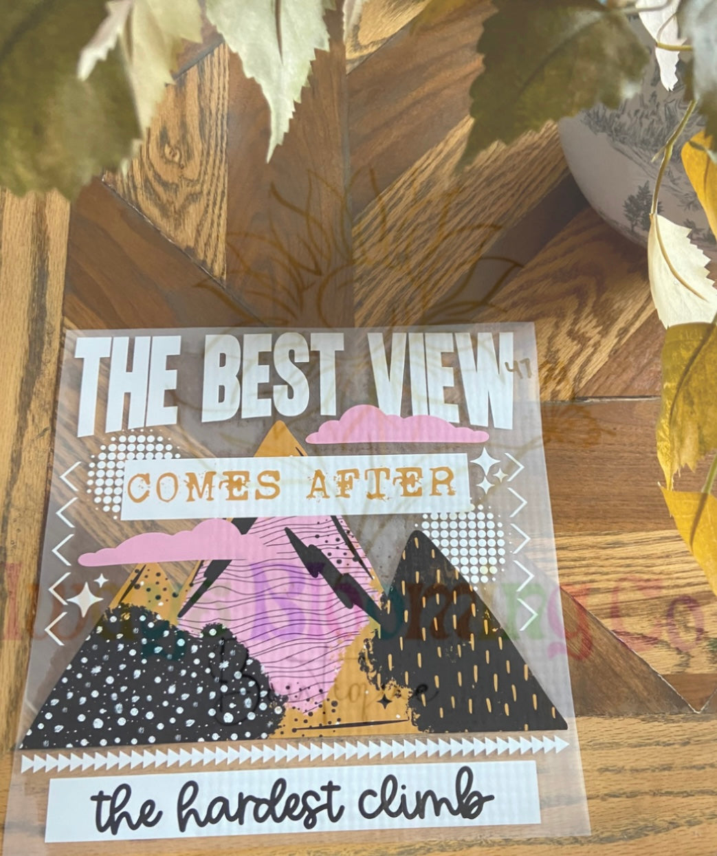 The Best View Comes After The Hardest Climb