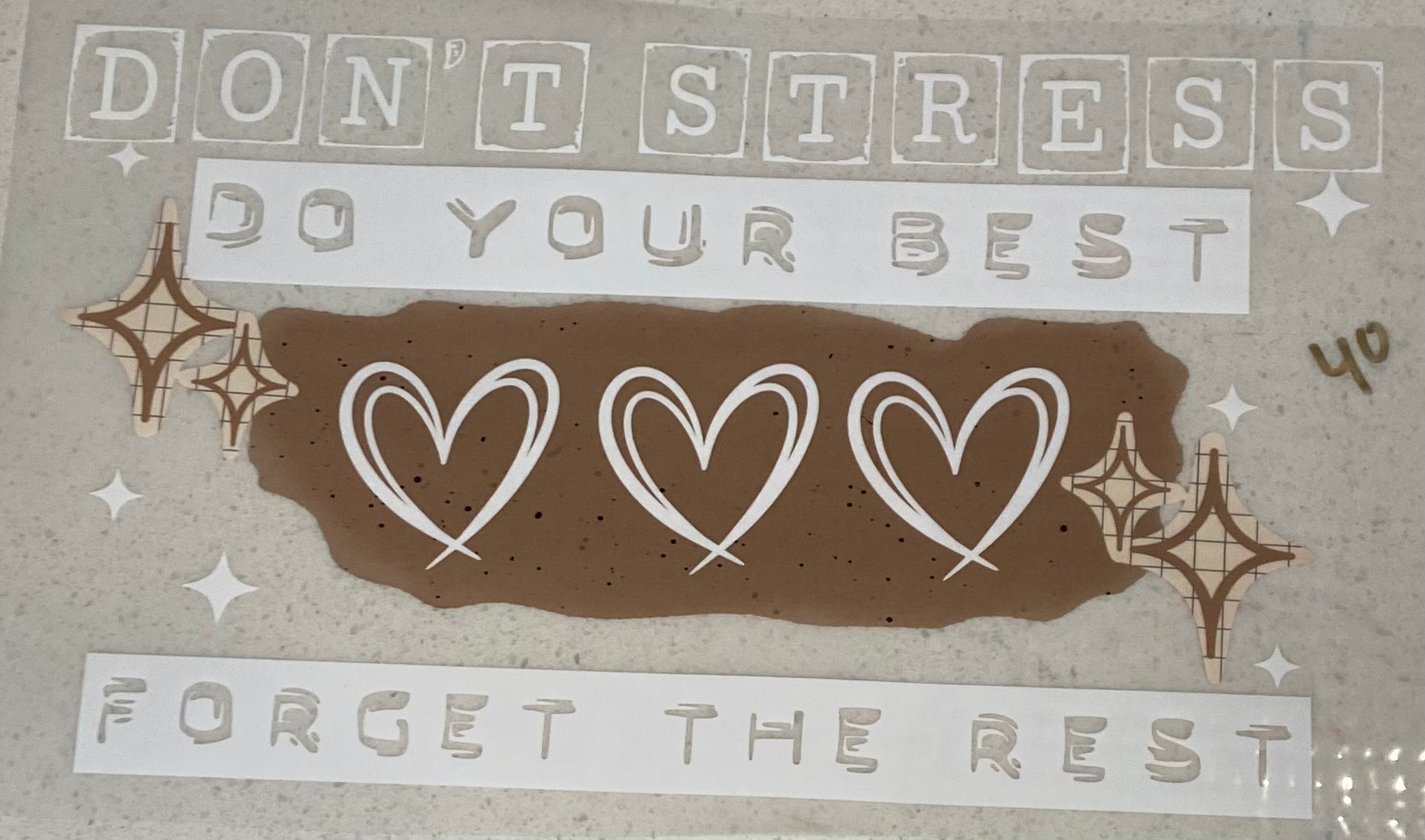 Don’t Stress Do Your Best…