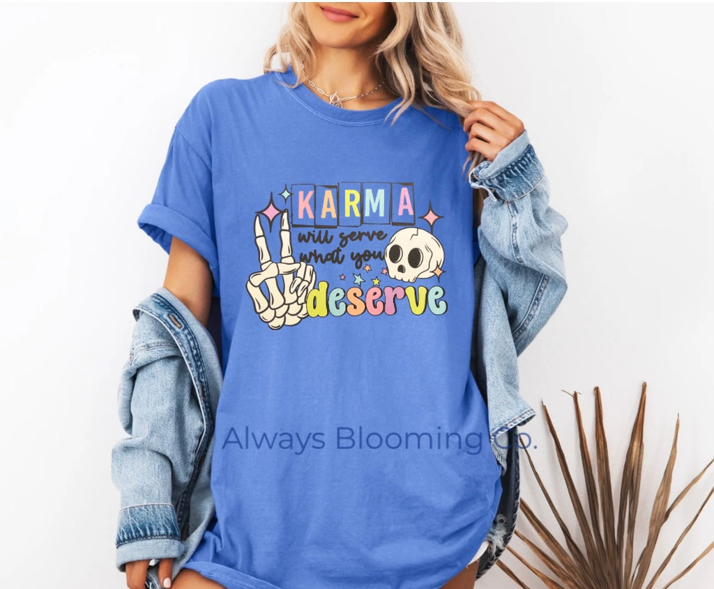 Comfort Colors Karma Pre-Printed Tee