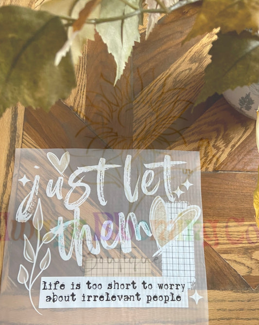 Just Let Them…