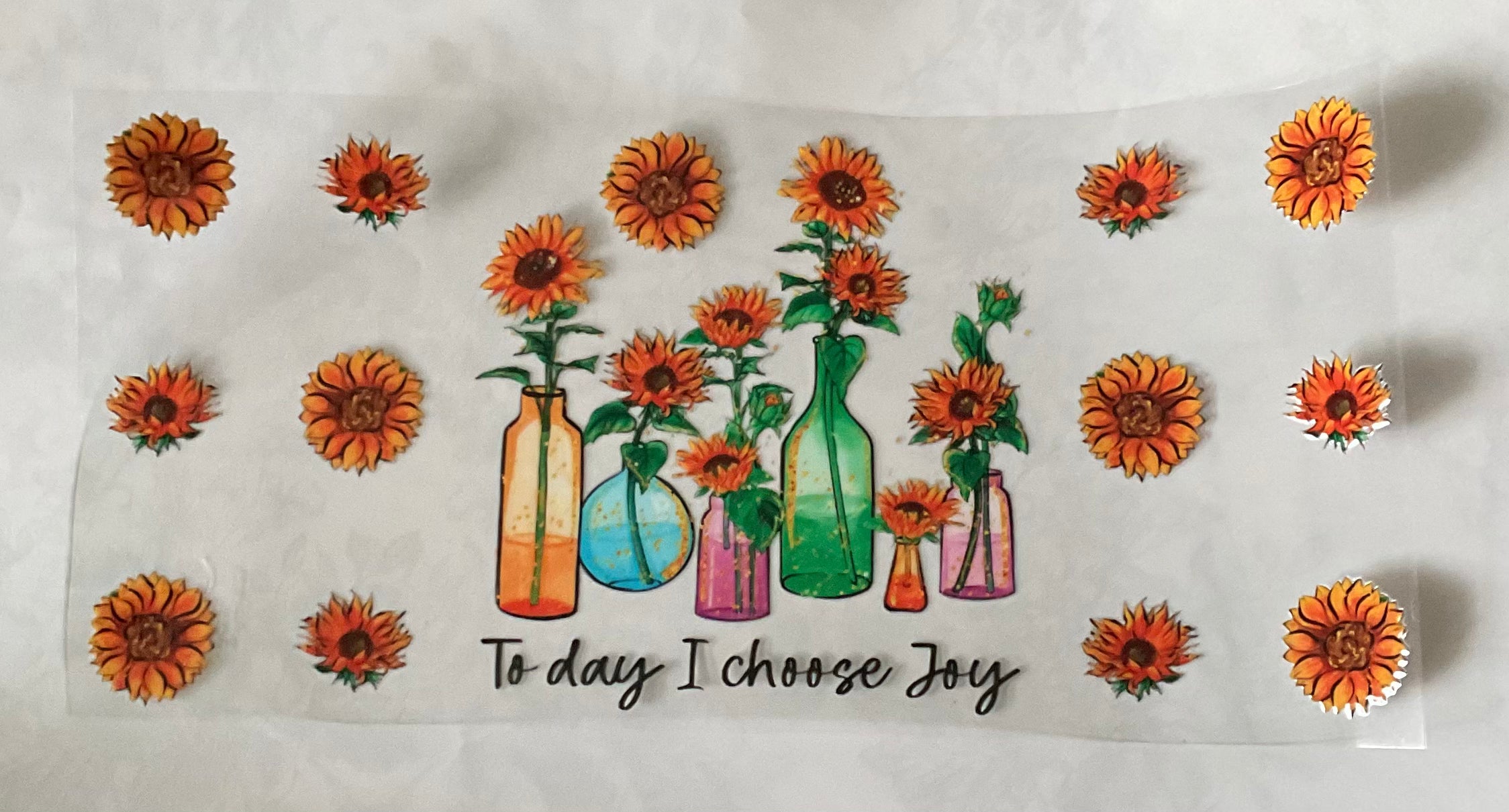 Today I Choose Joy Cup Decal