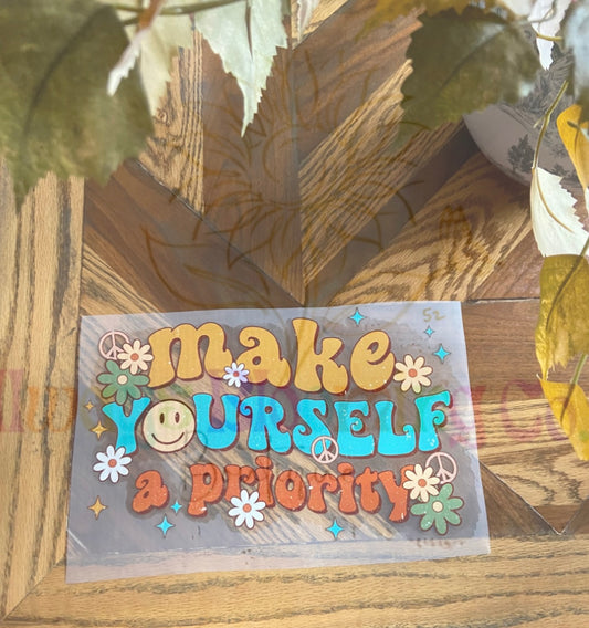 Make Yourself A Priority