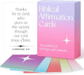 Biblical Affirmation Cards 60 Pack