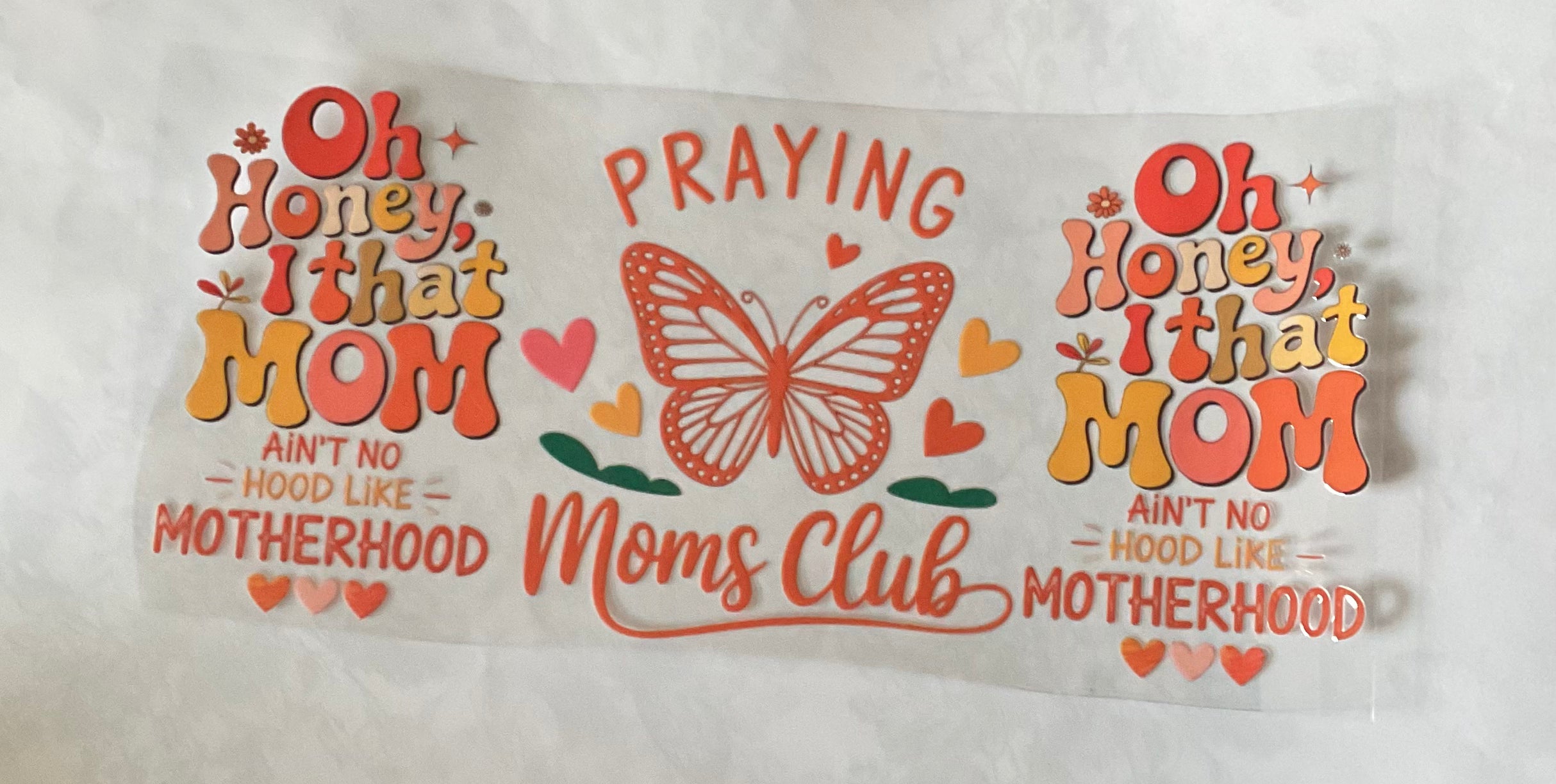 Praying Moms Club Cup Decal