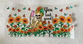You Look Good Skeleton Selfie & Sunflowers Cup Decal
