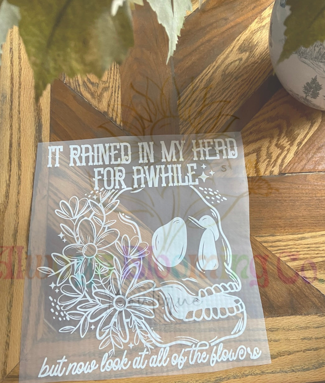 It Rained In My Head…