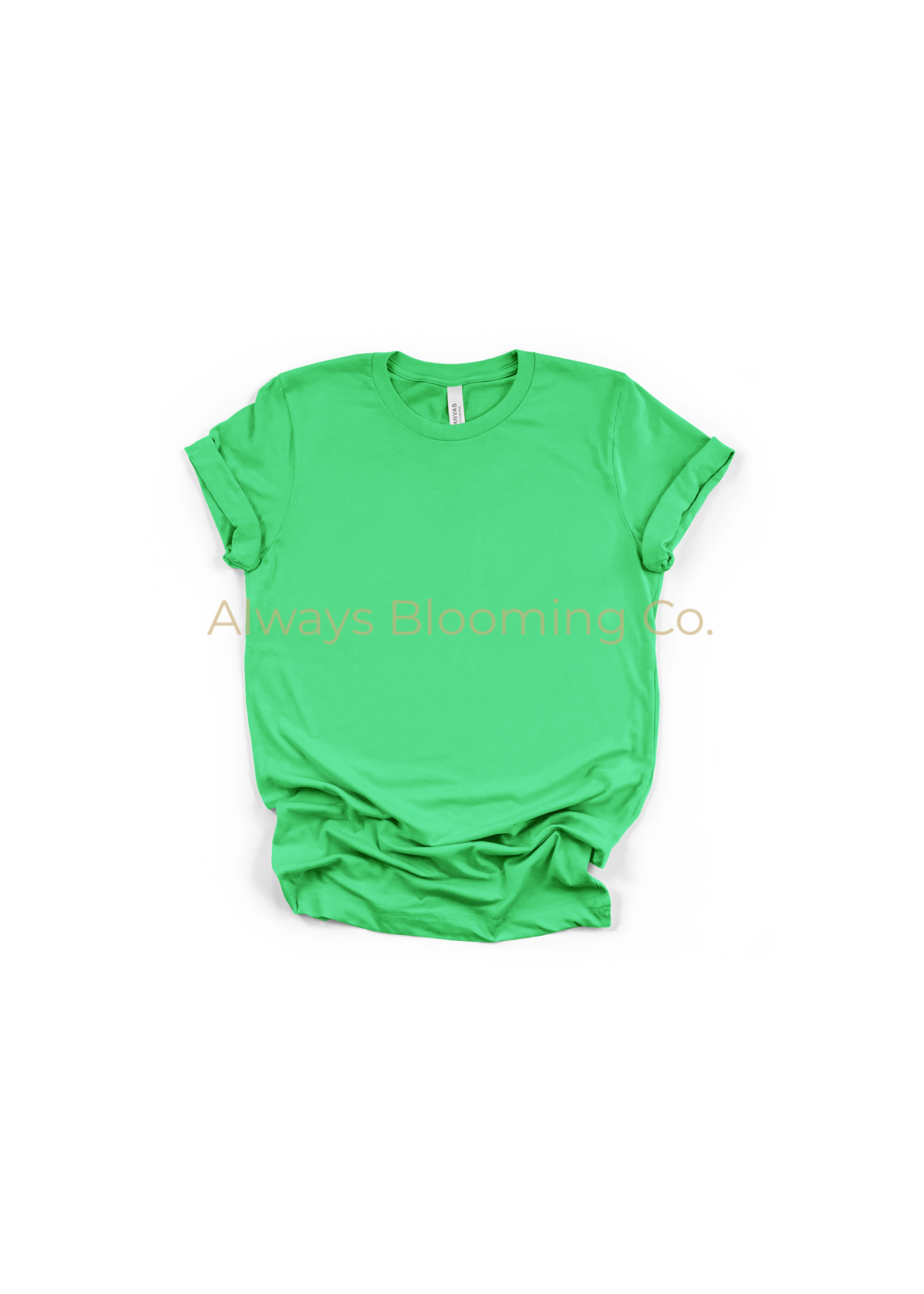 Bella+Canvas Synthetic Green Tee