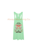 Bella+Canvas The Way You Speak To Yourself Matters Pre-Printed Women’s Racerback Tank