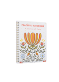 Peaceful Blooms Adult Spiral Bound Coloring Book
