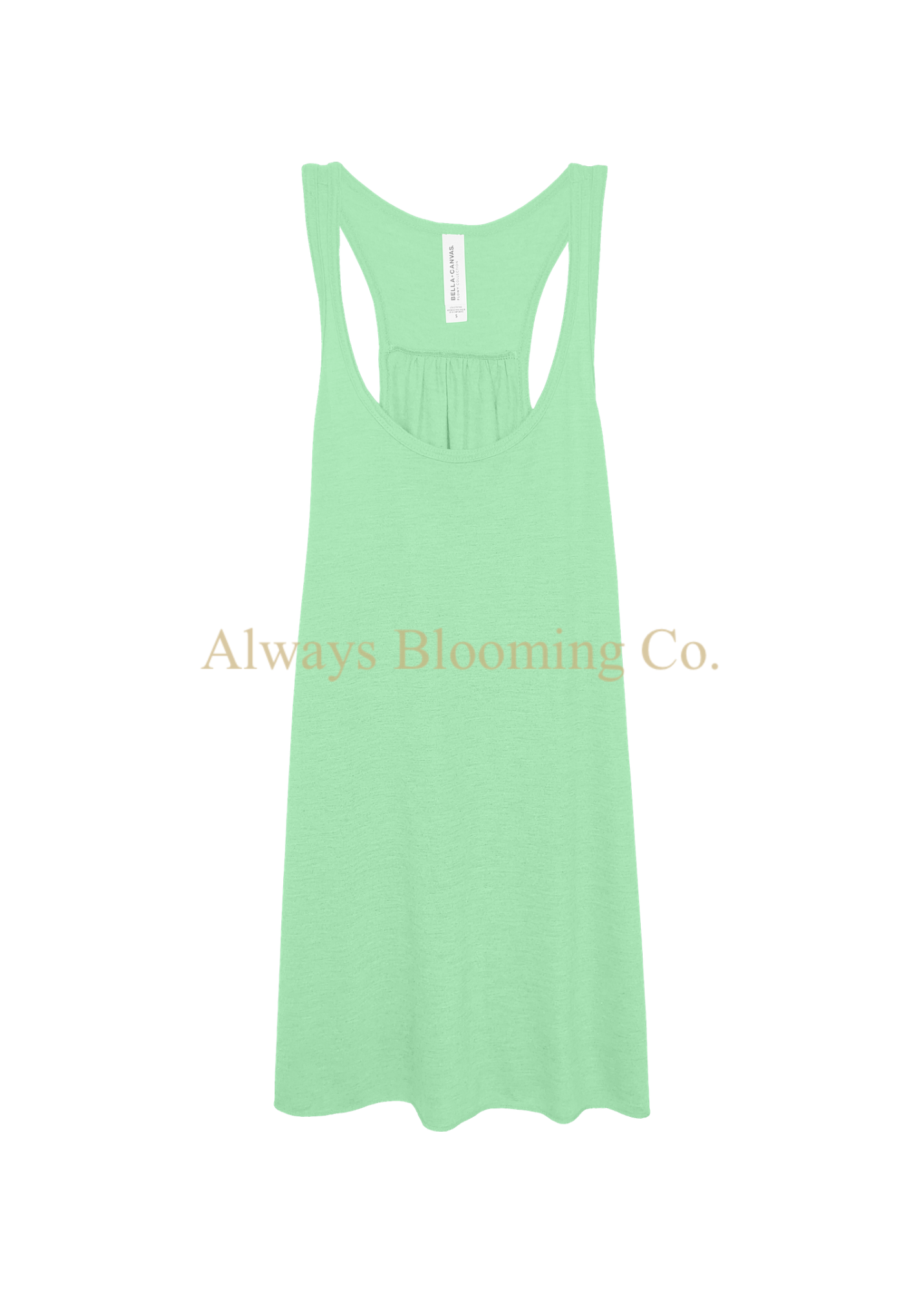 Bella+Canvas Women's Mint Racerback Tank