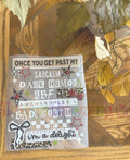 Once You Get Past…