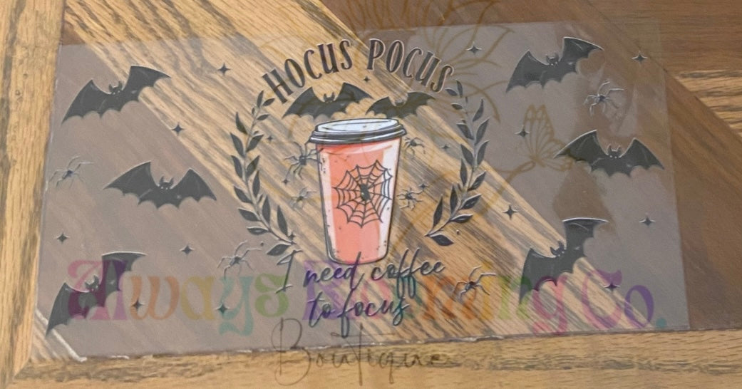 Hocus Pocus Cup Decal