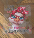 I May Look Calm Cup Decal