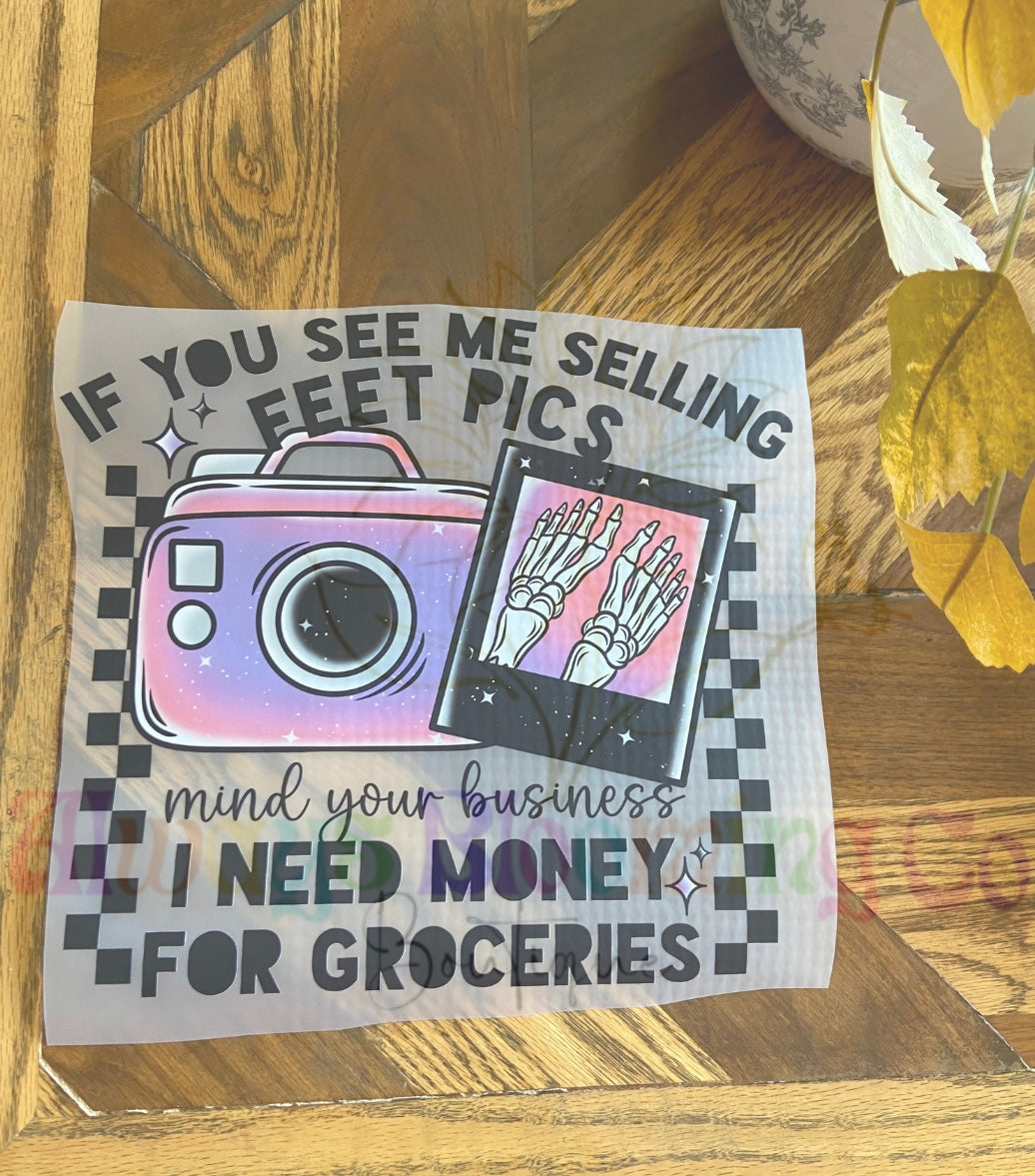 Selling Feet Pics