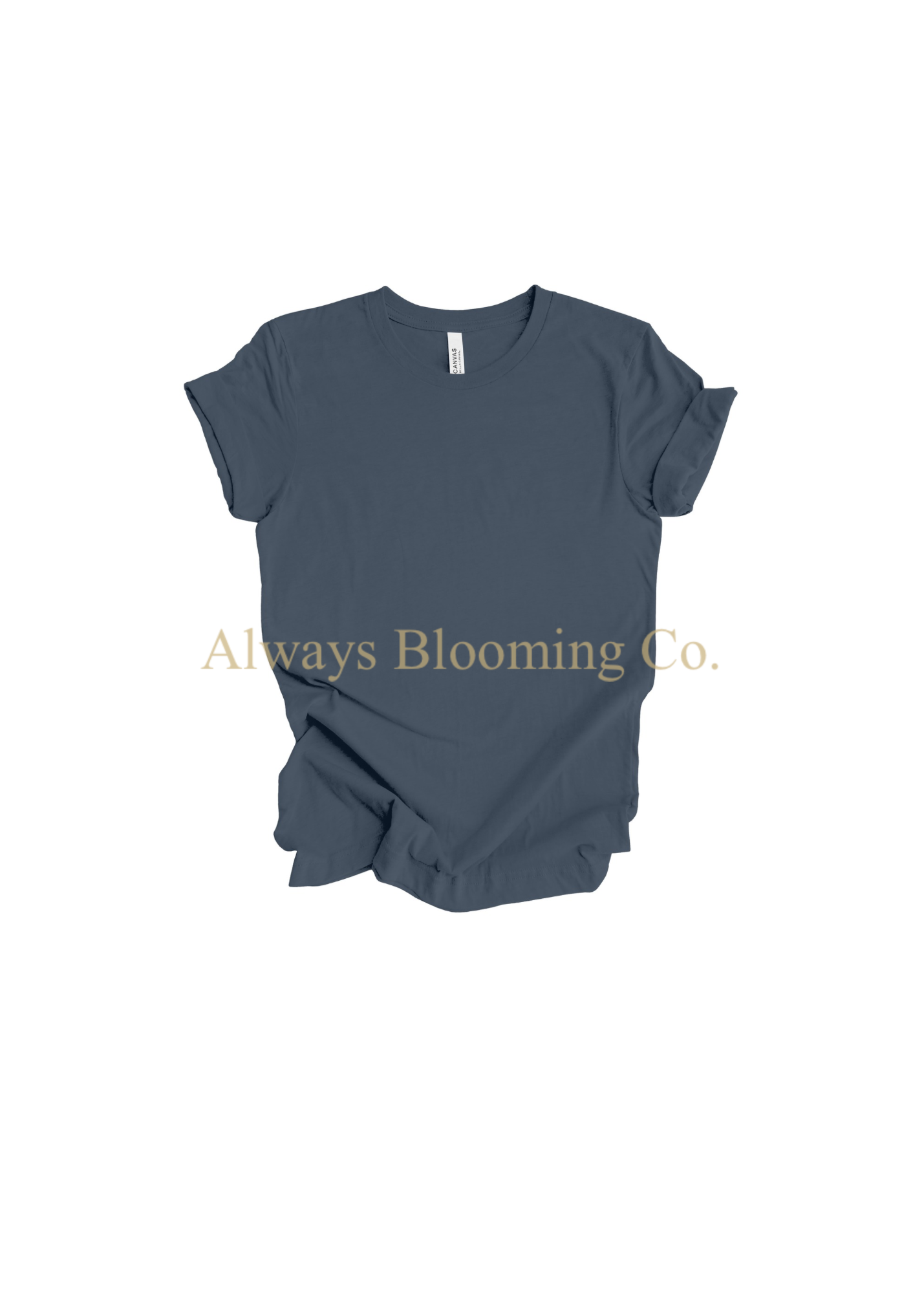 Bella+Canvas Vintage Navy Tee